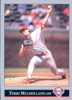 #464 Terry Mulholland - Philadelphia Phillies - 1992 Leaf Baseball