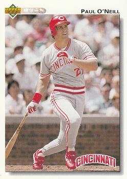 #464 Paul O'Neill - Cincinnati Reds - 1992 Upper Deck Baseball