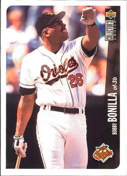 #464 Bobby Bonilla - Baltimore Orioles - 1996 Collector's Choice Baseball
