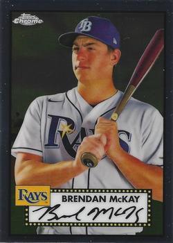 #464 Brendan McKay - Tampa Bay Rays - 2021 Topps Chrome Platinum Anniversary Baseball
