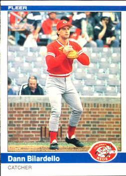 #464 Dann Bilardello - Cincinnati Reds - 1984 Fleer Baseball