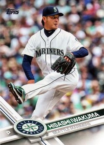 #464 Hisashi Iwakuma - Seattle Mariners - 2017 Topps Baseball