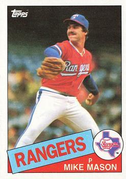 #464 Mike Mason - Texas Rangers - 1985 Topps Baseball