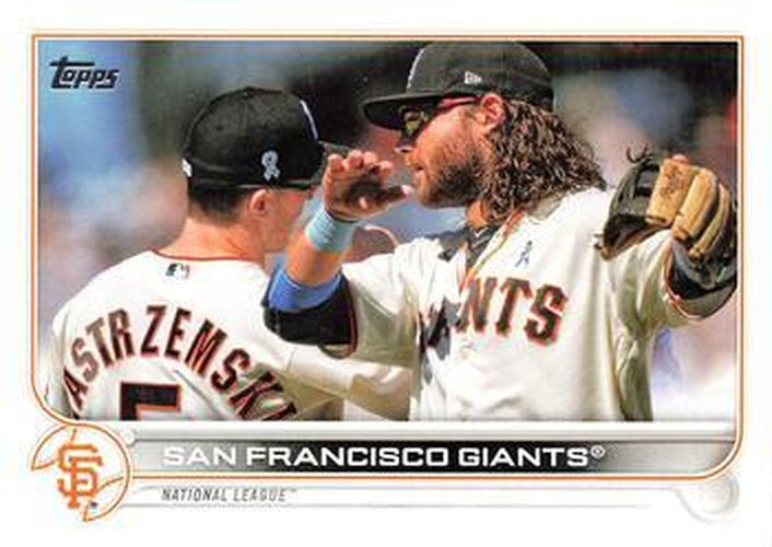 #464 San Francisco Giants - San Francisco Giants - 2022 Topps Baseball