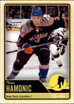 #464 Travis Hamonic - New York Islanders - 2012-13 O-Pee-Chee Hockey