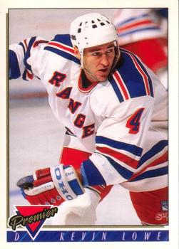#464 Kevin Lowe - New York Rangers - 1993-94 O-Pee-Chee Premier Hockey