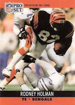 #464 Rodney Holman - Cincinnati Bengals - 1990 Pro Set Football