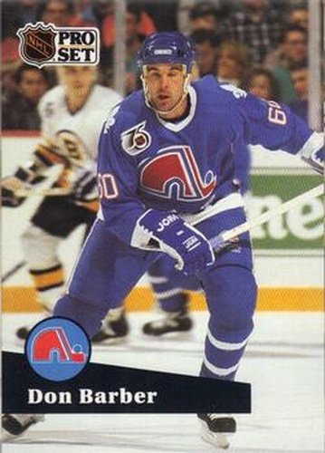 #464 Don Barber - 1991-92 Pro Set Hockey