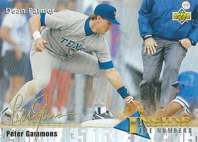 #465 Dean Palmer - Texas Rangers - 1993 Upper Deck Baseball