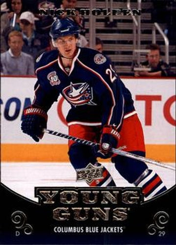 #465 Nick Holden - Columbus Blue Jackets - 2010-11 Upper Deck Hockey