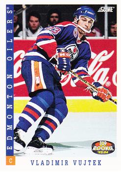 #465 Vladimir Vujtek - Edmonton Oilers - 1993-94 Score Canadian Hockey