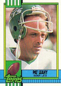 #465 Pat Leahy - New York Jets - 1990 Topps Football