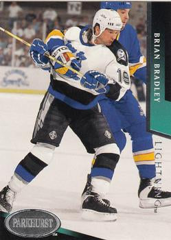 #465 Brian Bradley - Tampa Bay Lightning - 1993-94 Parkhurst Hockey