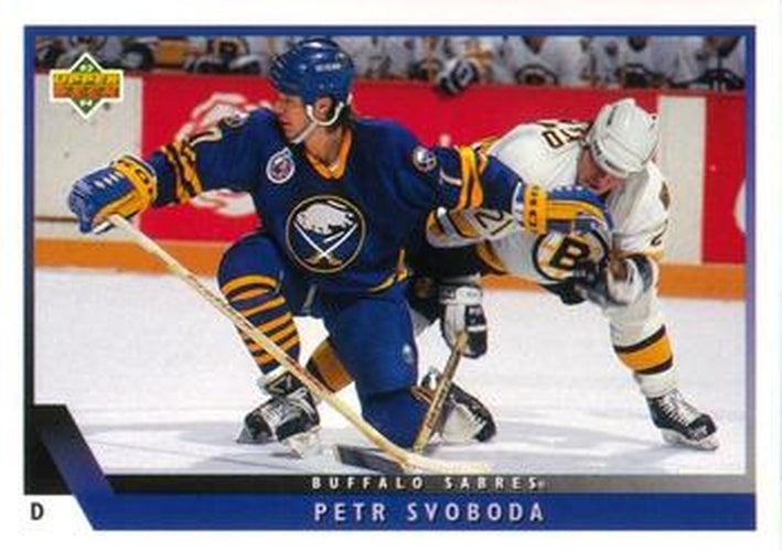 #465 Petr Svoboda - Buffalo Sabres - 1993-94 Upper Deck Hockey