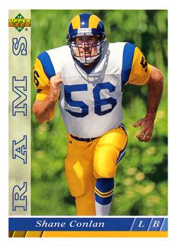 #465 Shane Conlan - Los Angeles Rams - 1993 Upper Deck Football
