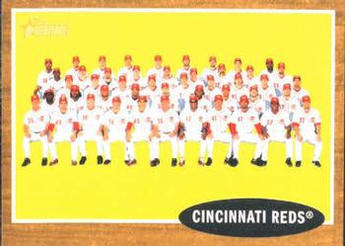 #465 Cincinnati Reds - Cincinnati Reds - 2011 Topps Heritage Baseball