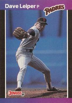 #465 Dave Leiper - San Diego Padres - 1989 Donruss Baseball