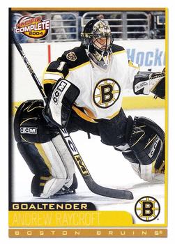 #465 Andrew Raycroft - Boston Bruins - 2003-04 Pacific Complete Hockey