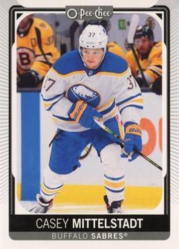 #465 Casey Mittelstadt - Buffalo Sabres - 2021-22 O-Pee-Chee Hockey