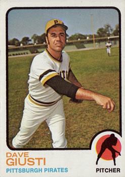 #465 Dave Giusti - Pittsburgh Pirates - 1973 Topps Baseball