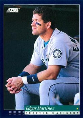 #465 Edgar Martinez - Seattle Mariners -1994 Score Baseball