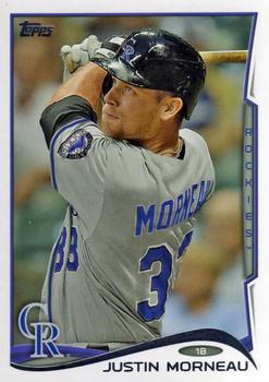 #465 Justin Morneau - Colorado Rockies - 2014 Topps Baseball