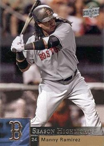 #465 Manny Ramirez - Boston Red Sox - 2009 Upper Deck Baseball