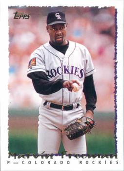 #465 Marvin Freeman - Colorado Rockies - 1995 Topps Baseball