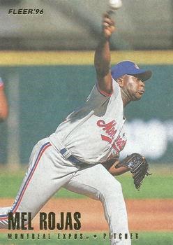 #465 Mel Rojas - Montreal Expos - 1996 Fleer Baseball