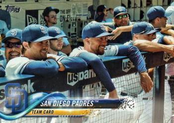#465 San Diego Padres - San Diego Padres - 2018 Topps Baseball