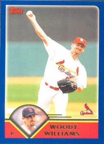 #465 Woody Williams - St. Louis Cardinals - 2003 Topps Baseball
