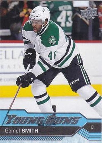 #465 Gemel Smith - Dallas Stars - 2016-17 Upper Deck Hockey