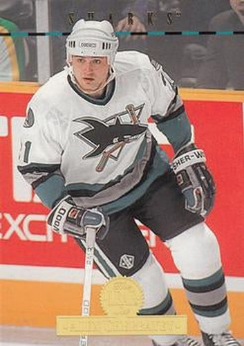 #465 Alexander Cherbayev - San Jose Sharks - 1994-95 Leaf Hockey