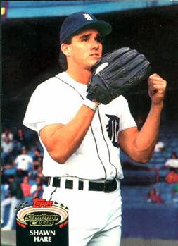 #465 Shawn Hare - Detroit Tigers - 1992 Stadium Club Baseball
