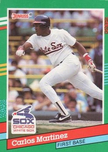 #465 Carlos Martinez - Chicago White Sox - 1991 Donruss Baseball