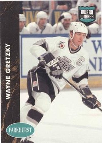 #465 Wayne Gretzky - Los Angeles Kings - 1991-92 Parkhurst Hockey