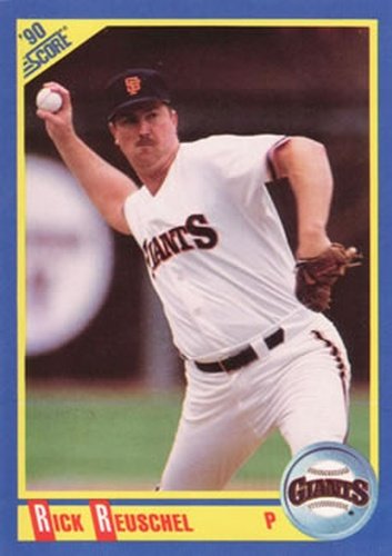 #465 Rick Reuschel - San Francisco Giants - 1990 Score Baseball