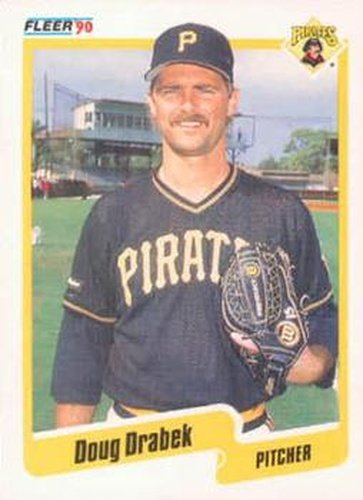 #465 Doug Drabek - Pittsburgh Pirates - 1990 Fleer USA Baseball