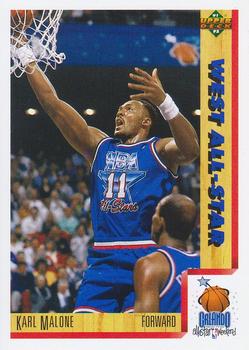 #466 Karl Malone - Utah Jazz - 1991-92 Upper Deck Basketball