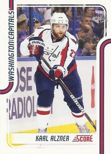 #466 Karl Alzner - Washington Capitals - 2011-12 Score Hockey