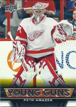 #466 Petr Mrazek - Detroit Red Wings - 2013-14 Upper Deck Hockey