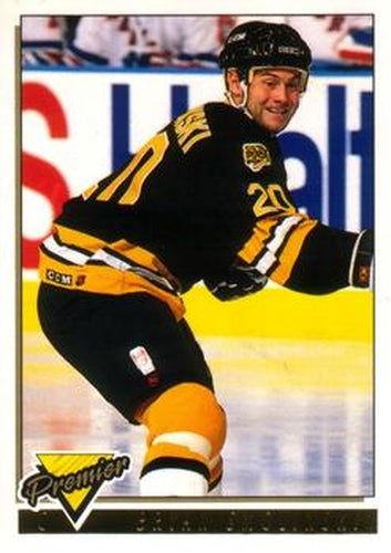 #466 Bryan Smolinski - Boston Bruins - 1993-94 O-Pee-Chee Premier Hockey - Gold