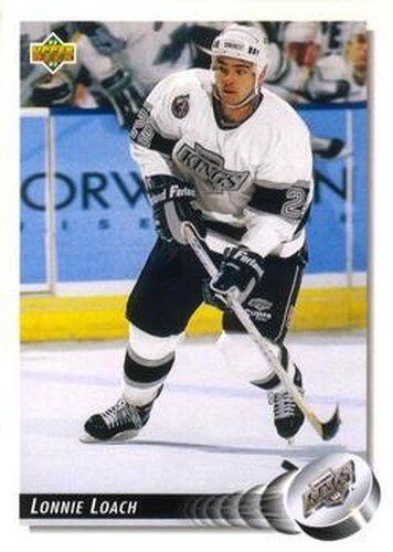 #466 Lonnie Loach - Los Angeles Kings - 1992-93 Upper Deck Hockey