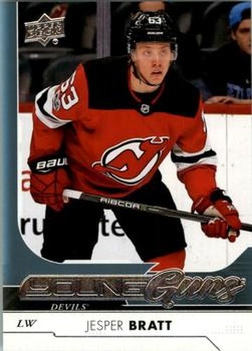 #466 Jesper Bratt - New Jersey Devils - 2017-18 Upper Deck Hockey