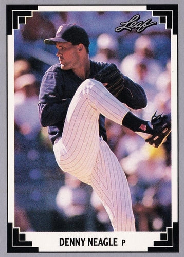 #466 Denny Neagle - Minnesota Twins - 1991 Leaf Baseball
