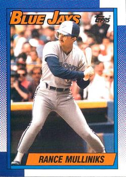 #466 Rance Mulliniks - Toronto Blue Jays - 1990 O-Pee-Chee Baseball