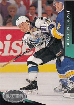 #466 Jason Lafreniere - Tampa Bay Lightning - 1993-94 Parkhurst Hockey
