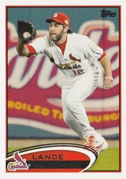 #466 Lance Berkman - St. Louis Cardinals - 2012 Topps Baseball