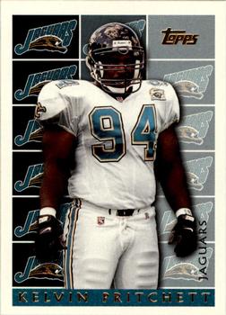 #466 Kelvin Pritchett - Jacksonville Jaguars - 1995 Topps Football