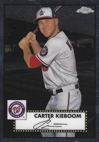 #466 Carter Kieboom - Washington Nationals - 2021 Topps Chrome Platinum Anniversary Baseball
